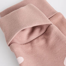 Load image into Gallery viewer, Brown/Pink Two Way Zip 100% Cotton Baby Sleepsuits (0mths-18mths)