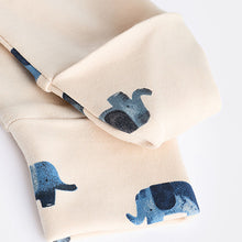 Load image into Gallery viewer, Blue Elephant Two Way Zip Baby 100% Cotton Sleepsuits 3 Pack (0mths-2yrs)