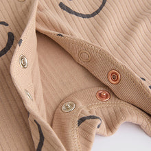 Load image into Gallery viewer, Brown Baby Sleepsuits 3 Pack (0mths-18mths)