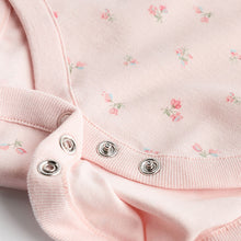 Load image into Gallery viewer, Pink Bunny 5 Pack Short Sleeve Bodysuits