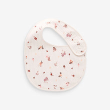 Load image into Gallery viewer, Caramel Brown 100% Cotton Baby Bibs 5 Pack