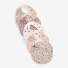 Load image into Gallery viewer, Caramel Brown 100% Cotton Baby Bibs 5 Pack