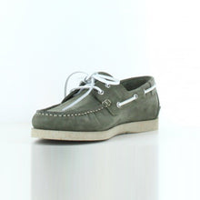 Load image into Gallery viewer, Men's Boat Shoes Fat Leather Khaki