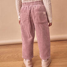 Load image into Gallery viewer, Pink 100% Cotton Cord Trousers (3mths-6yrs)