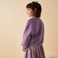 Load image into Gallery viewer, Berry Red Rainbow Sequin Sweatshirt (3-16yrs)