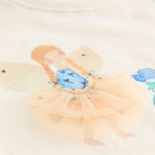 Load image into Gallery viewer, Blue Fairy 100% Cotton Short Sleeve Top and Leggings Set