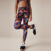 Load image into Gallery viewer, Multi Wave Sports Leggings (3-12yrs)