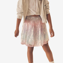 Load image into Gallery viewer, Pink/Blue Sequin Pull On Skirt (3-12yrs)