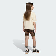 Load image into Gallery viewer, AOP CYCLING SHORT TEE SET