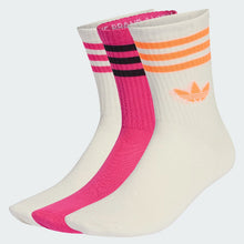 Load image into Gallery viewer, 3-Stripes Crew Socks 3 Pairs