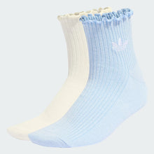 Load image into Gallery viewer, RUFFLE QUARTER SOCKS