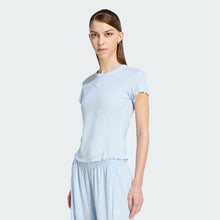Load image into Gallery viewer, ESSENTIALS SCALLOPED EDGE BABY TEE