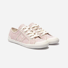 Load image into Gallery viewer, Women's tennis in pink grey canvas