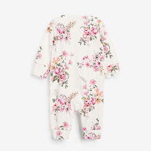 Load image into Gallery viewer, Bright Floral Baby 5 Pack Printed Footless Sleepsuits (0mths-18mths)