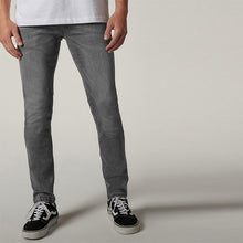 Load image into Gallery viewer, Grey Skinny Fit Classic Stretch Jeans