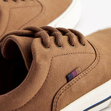 Load image into Gallery viewer, Tan Brown Lace-Up Shoes (Older Boys)