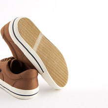 Load image into Gallery viewer, Tan Brown Lace-Up Shoes (Older Boys)