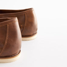 Load image into Gallery viewer, Tan Brown Weave Loafers