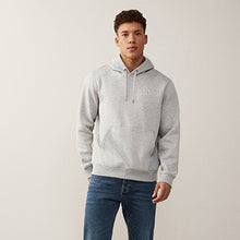 Load image into Gallery viewer, Light Grey Jersey Cotton Rich Overhead Hoodie