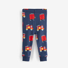 Load image into Gallery viewer, Red/Blue Emergency Vehicles 3 Pack Pyjamas (9mths-6yrs)