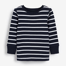 Load image into Gallery viewer, Navy Blue / White Star Snuggle Pyjamas 3 Pack (9mths-6yrs)