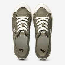 Load image into Gallery viewer, OPIACE Women's Comfort Tennis Shoes In Green Canvas