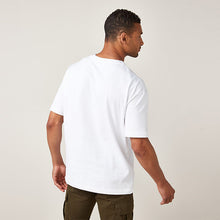 Load image into Gallery viewer, White Relaxed Fit Heavyweight T-Shirt