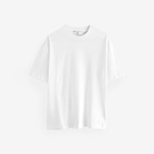 Load image into Gallery viewer, White Relaxed Fit Heavyweight T-Shirt