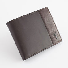 Load image into Gallery viewer, Brown Leather Stag Badge Wallet