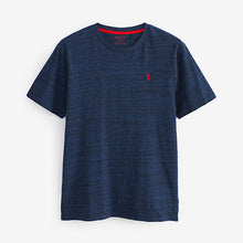 Load image into Gallery viewer, Navy Blue/Rust/Dark Green 3 Pack Stag Marl T-Shirt