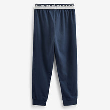 Load image into Gallery viewer, Navy Blue /Grey 2 Pack Pyjamas (3-12yrs)