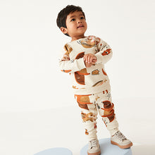 Load image into Gallery viewer, Stone Dinosaur All-Over Print Jersey Sweatshirt And Joggers Set (3mths-6yrs)