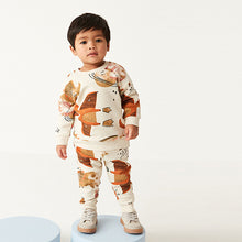 Load image into Gallery viewer, Stone Dinosaur All-Over Print Jersey Sweatshirt And Joggers Set (3mths-6yrs)