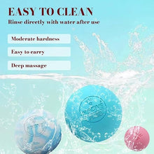Load image into Gallery viewer, KSONE Massage Lacrosse Balls -Massage Balls for Myofacial Release&Trigger Point Therapy-Set of 2-Hard Lacrosse Massage Ball &Soft Massage Ball with one mini Ball
