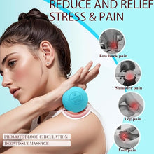 Load image into Gallery viewer, KSONE Massage Lacrosse Balls -Massage Balls for Myofacial Release&Trigger Point Therapy-Set of 2-Hard Lacrosse Massage Ball &Soft Massage Ball with one mini Ball