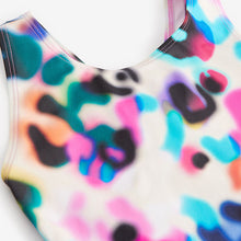 Load image into Gallery viewer, Multi Bright Animal Print Sports Swimsuit (3-12yrs)