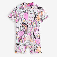 Load image into Gallery viewer, Pink Character Sunsafe Swim Suit (3mths-5yrs)