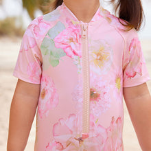 Load image into Gallery viewer, Pink Floral Sunsafe Swimsuit (3mths-5yrs)
