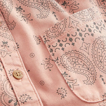 Load image into Gallery viewer, Pink Paisley Cotton Shirt Dress (3mths-5-6yrs)