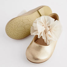 Load image into Gallery viewer, Gold Standard Fit (F) Mary Jane Bridesmaid Bow Occasion Shoes