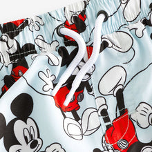 Load image into Gallery viewer, Blue Mickey Mouse Printed Swim Shorts (3mths-5yrs)