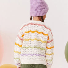 Load image into Gallery viewer, Rainbow Stripe Knitted Jumper (3-12yrs)