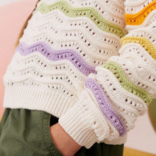 Load image into Gallery viewer, Rainbow Stripe Knitted Jumper (3-12yrs)
