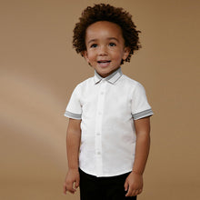 Load image into Gallery viewer, White Tipped Shirt (3mths-5-6yrs)