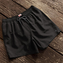 Load image into Gallery viewer, Black Palm Logo Essential Swim Shorts