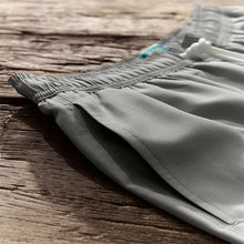 Load image into Gallery viewer, Ice Grey Palm Logo Essential Swim Shorts