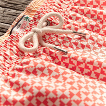 Load image into Gallery viewer, Coral Geo Regular Fit Printed Swim Shorts