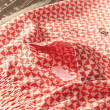 Load image into Gallery viewer, Coral Geo Regular Fit Printed Swim Shorts