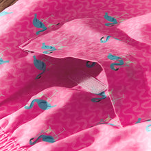 Load image into Gallery viewer, Bright Pink Mini Flamingo Printed Swim Shorts