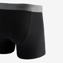 Load image into Gallery viewer, Black Comfort Soft 4 pack A-Fronts Boxers